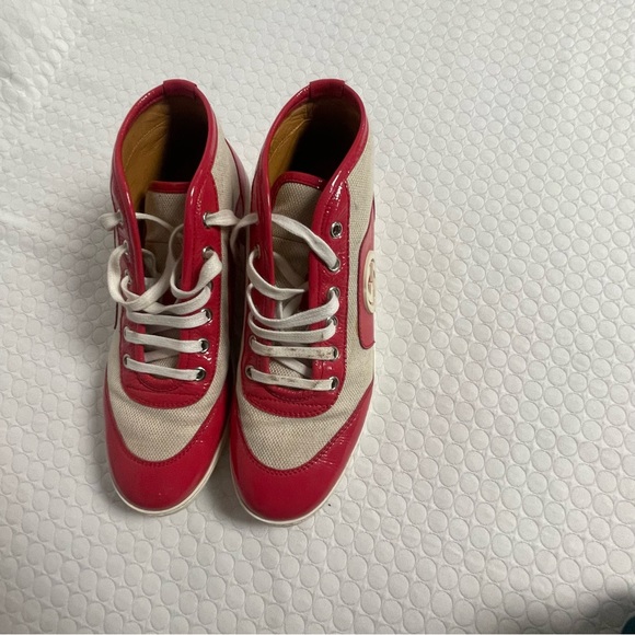 🤩GUCCI🤩 VINTAGE Trainers. A real Show Stopper! WOW Appeal. - Picture 4 of 10